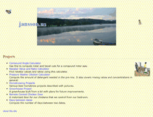 Tablet Screenshot of jansson.us